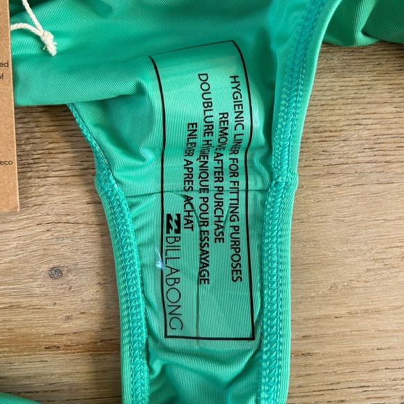 Billabong sol searcher Lowrider bikini bottom - green - xxl - nwt! - Picture 3 of 5